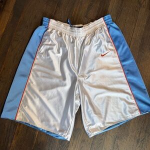 Vintage Men’s 90s Nike Silky Basketball Shorts Reversible Y2K XL ? Baggy